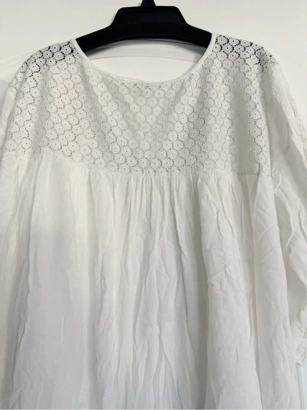 Free People - Lace Peasant Blouse - Women